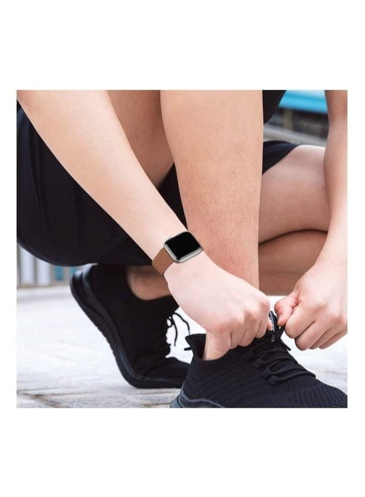 Solo loop replacement braided strap for apple watch series 6/SE/5/4/3/2/1 42-44. - Image 3