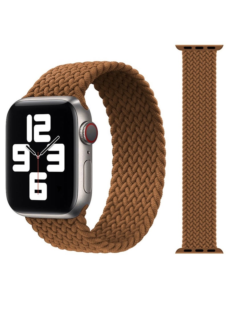 Solo loop replacement braided strap for apple watch series 6/SE/5/4/3/2/1 42-44. - Image 1