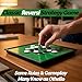 Sterling Games Othello Reversi Strategy Board Game 975 Inch Board with Folding Magnetic Board and Pieces for Home and Travel - Image 3