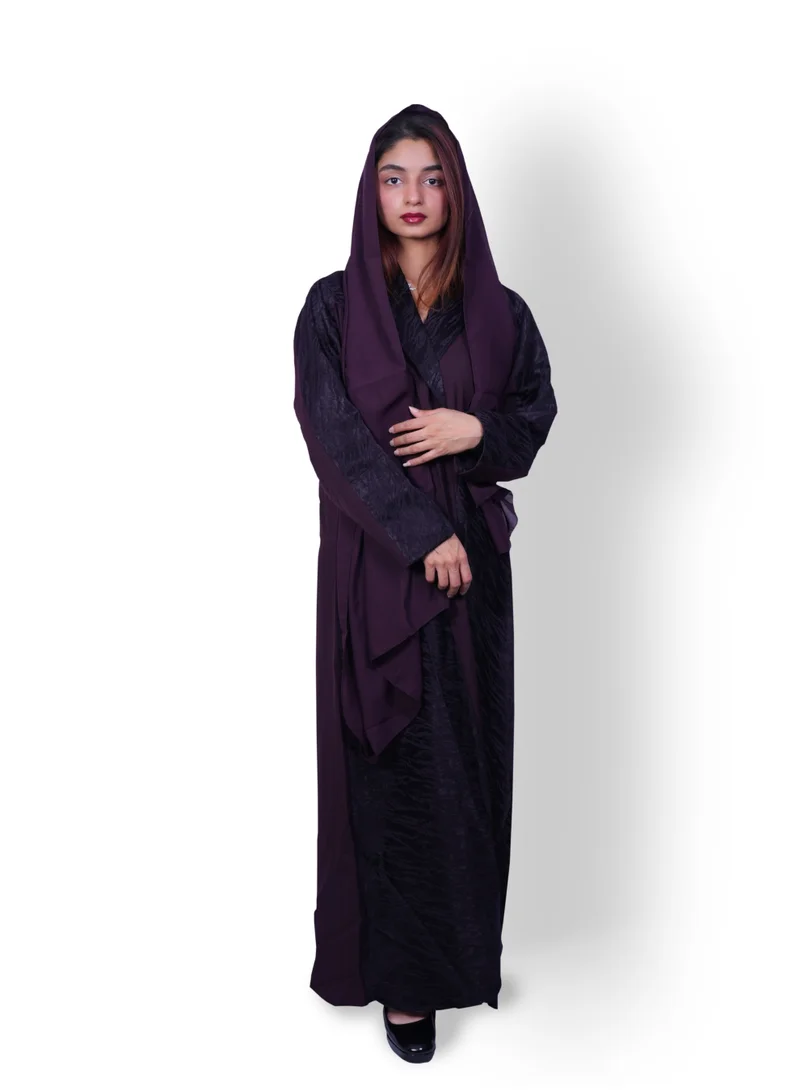 FASHION LINE Plum Grace Abaya