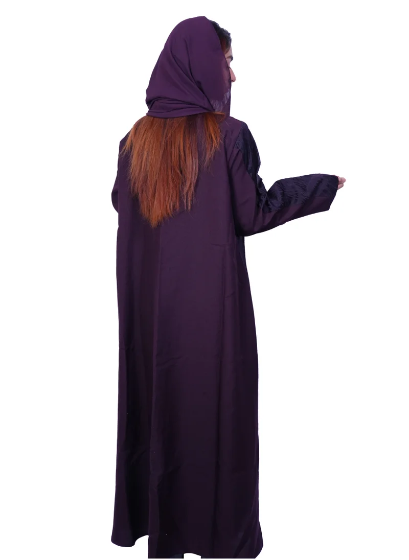 FASHION LINE Plum Grace Abaya