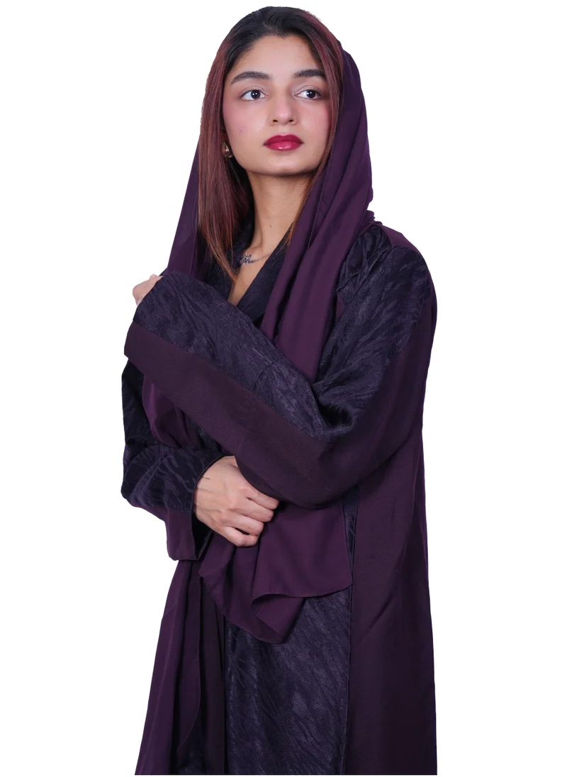 FASHION LINE Plum Grace Abaya