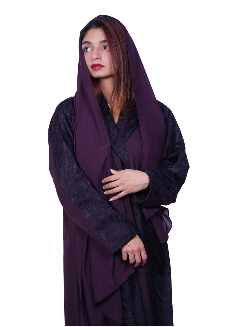 FASHION LINE Plum Grace Abaya