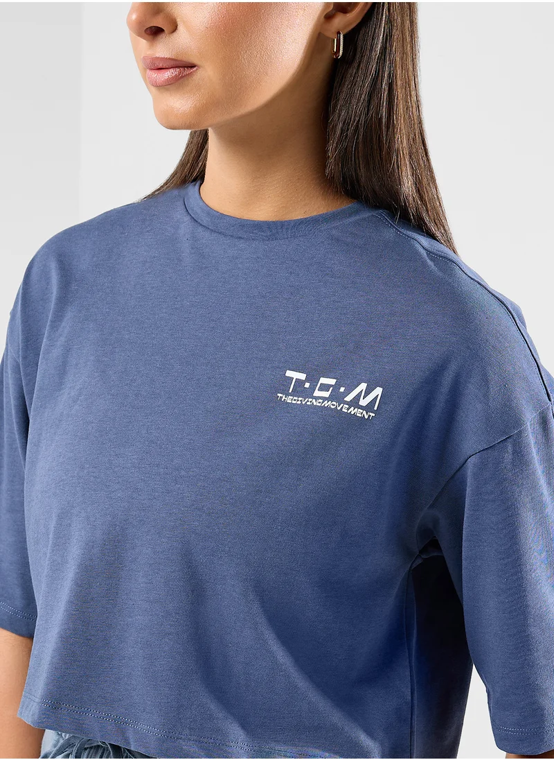 ذا جيفينج موفمنت Recycled Boxy T-Shirt