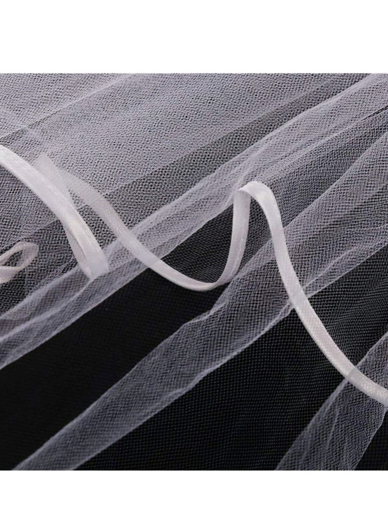 Bride Sash and Headwear Veil Set for Bachelorette Party and Bridal Shower - Image 4