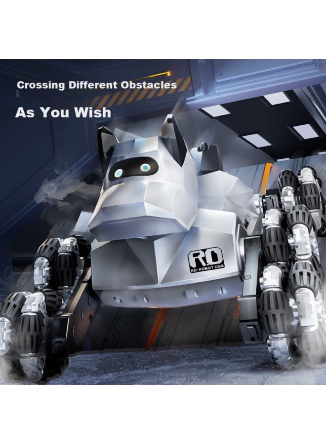 Dimanqi Remote Control Robot Dog, Children's Toy, Boys' Remote Control Gesture Car, Transforming Robot, Birthday Gift For Kids - Image 3