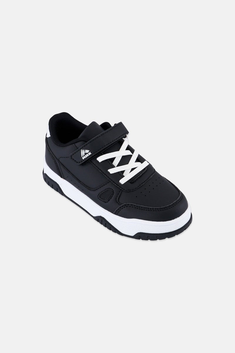 RBX Kids Boy Velcro Closure Outdoor Shoes, Black - Image 1