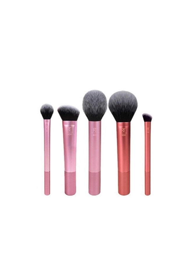 ريل تكنيكس Face And Cheek Brush Set 5 Pieces Mulicolour - Image 1