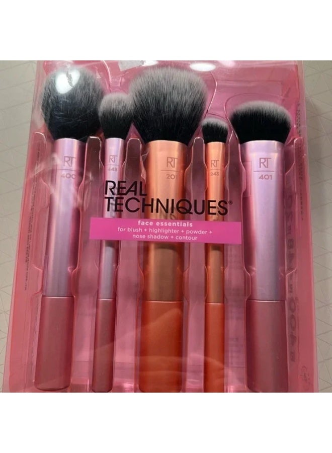 ريل تكنيكس Face And Cheek Brush Set 5 Pieces Mulicolour - Image 2