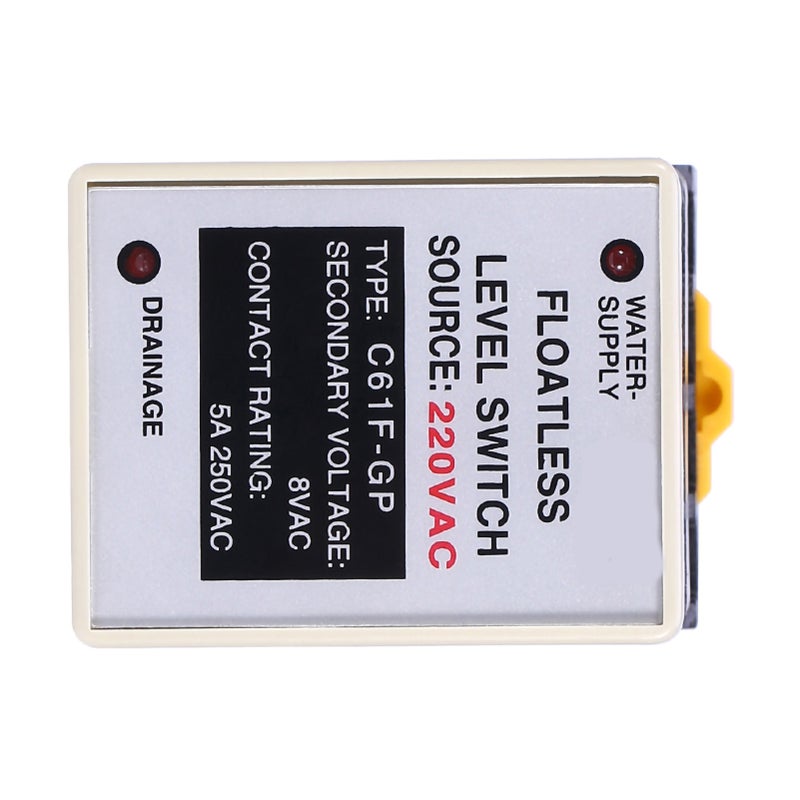 C61F-GP AC220V 50/60HZ Liquid Floatless Level Switch Controller With Base - Image 2