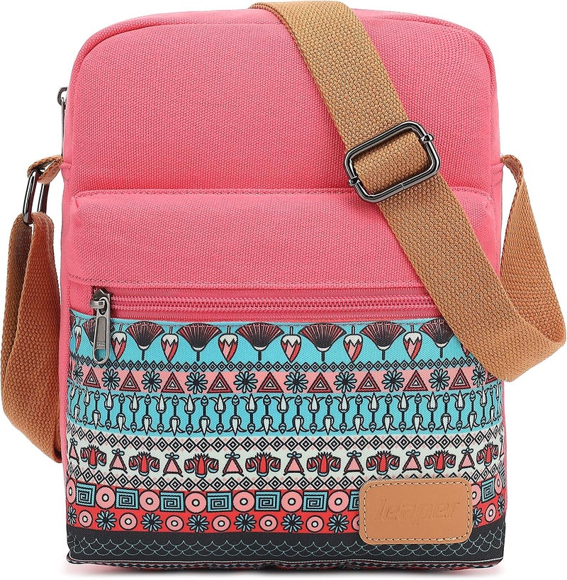 Leaper Girls Crossbody Purses for Kids 2 PCS Cross Body Bag Women Messenger Bag Girls Canvas Bag Cross Body Purse Set | for Kids, 2 PCS, Women - Image 1