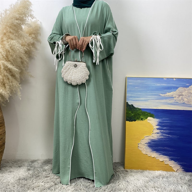 Monica Fashion Sleeveless Dress & Cardigan Set for Spring 2025 - Image 4