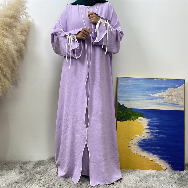 Monica Fashion Sleeveless Dress & Cardigan Set for Spring 2025 - Image 2