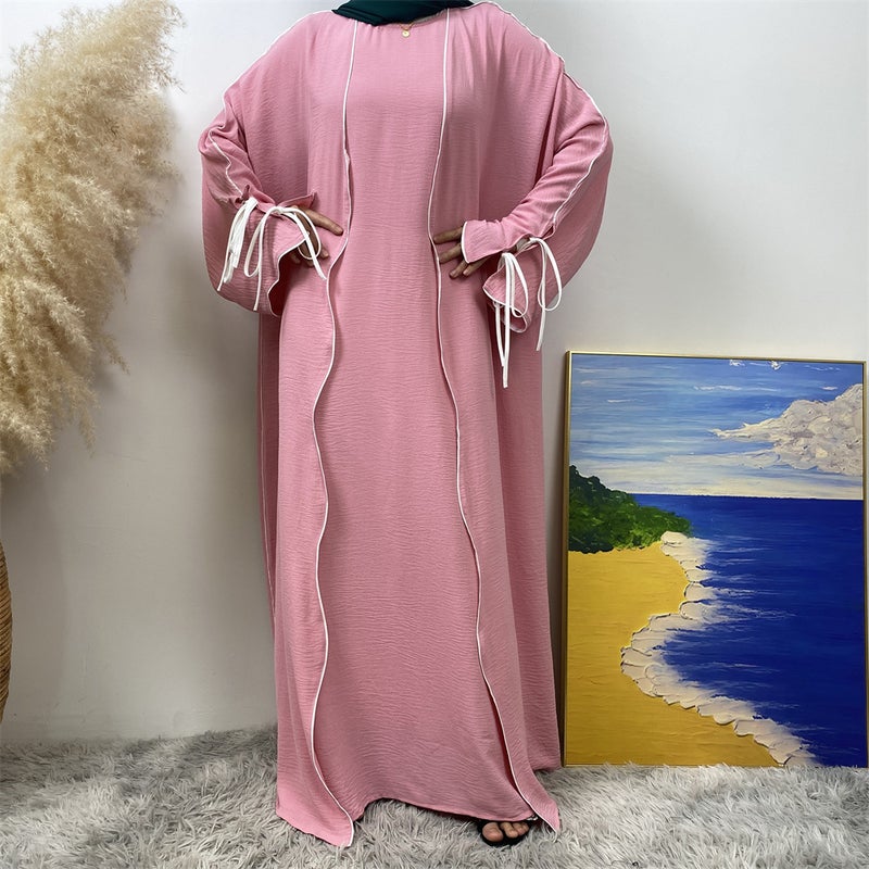 Monica Fashion Sleeveless Dress & Cardigan Set for Spring 2025 - Image 3