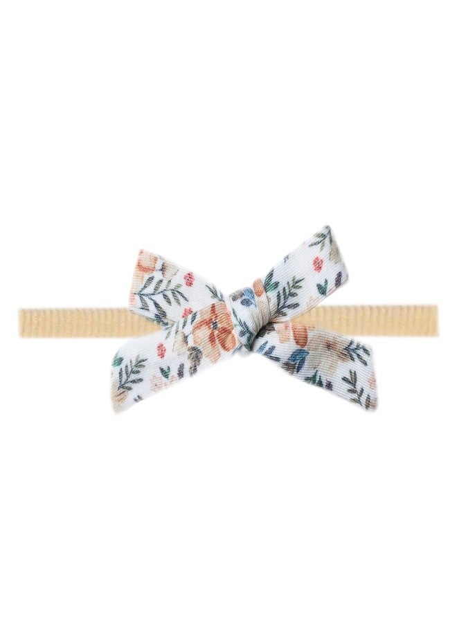 Copper Pearl Baby Bows: Stylish Headbands for Baby Girls, Premium Soft and Stretchy Baby Headbands, Perfect for Newborns, Trendy Designs - Autumn - Image 1