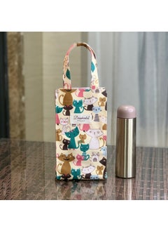 1 x 5 pcs New Korean Style Waterproof Tote for Bottles and Umbrellas Odacious Cat