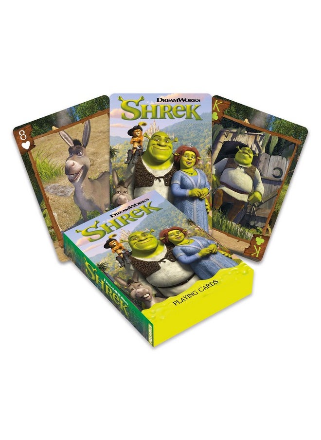Aquarius Shrek Playing Cards - Shrek Themed Deck Of Cards For Your Favorite Card Games - Officially Licensed Shrek Merchandise & Collectibles 