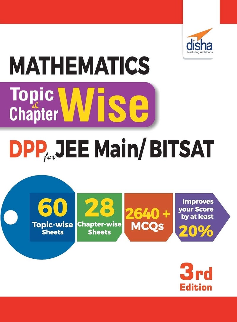 Mathematics Topic-wise & Chapter-wise Daily Practice Problem (DPP) Sheets for JEE Main/ BITSAT 3rd Edition  - Image 1