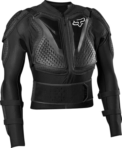 Fox Racing Boys Titan Sport Motocross Jacket, Black, One Size US - Image 1