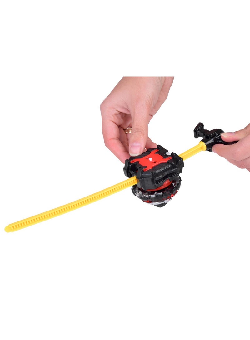 جي5 طقم أقراص الدوران ثاندر جيرو 8 قطع مع قاذفات وحقيبة تخزين – لعبة معركة الأقراص القابلة للتبديل والتجميع للأطفال - Image 4