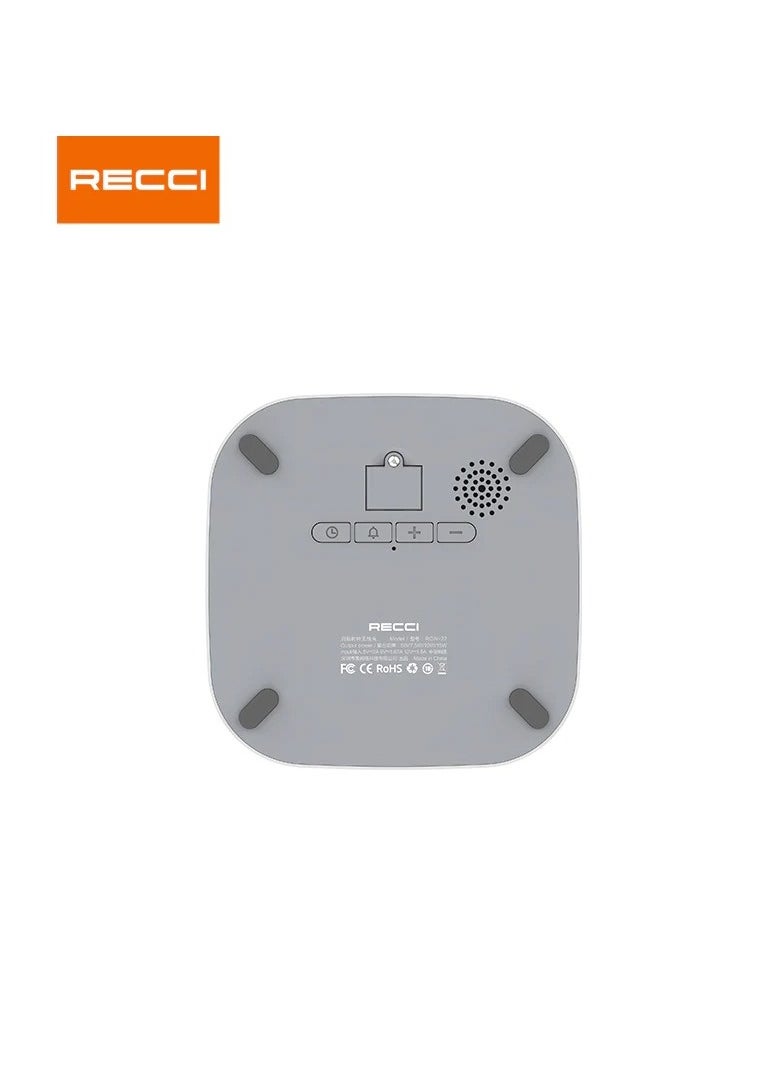Recci Sailing Clock Wireless Fast Charging RCW-22 wireless charger with maximum power of 15W