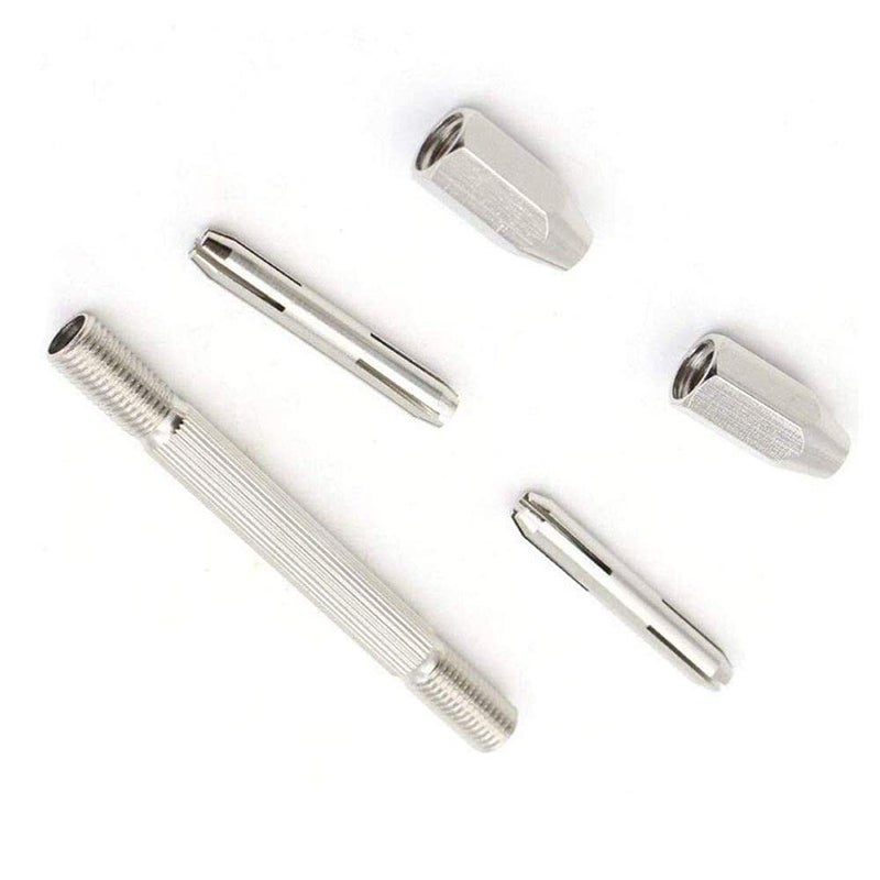 DIY Crafts DIY DIYC16092 CraftsHand Drill Bits and Precision Pin Vise with 2 Pieces Double Ended Chucks for Rotary Tools Pack of 2 Pcs Hand Drill Bits - Image 4