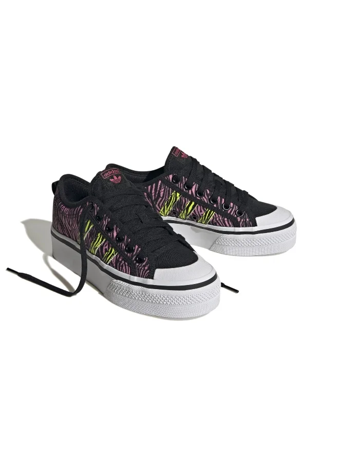 adidas Originals NIZZA PLATFORM W Black Originals Women Shoes