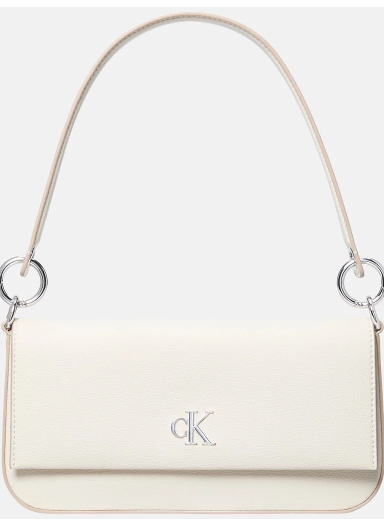 كالفن كلاين جينز Logo Detailed Flap over Shoulder Bag