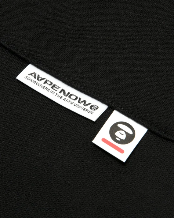 AAPE AAPENOW moonface logo sweat shorts