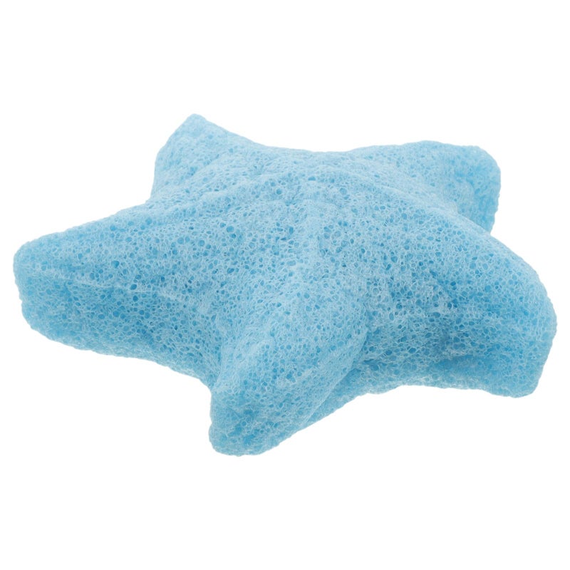 Blue Konjac Exfoliating Bath Sponge For Babies Gentle Skin Cleansing And Bathing Care - Image 2