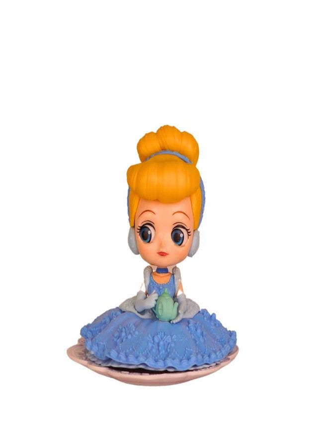 Offo مجسم سندريلا جالسة من أوفو | خفيف الوزن وجذاب ومتين، مناسب للديكور المنزلي ومكتب العمل وطاولة الدراسة (DPQP35) - Image 1