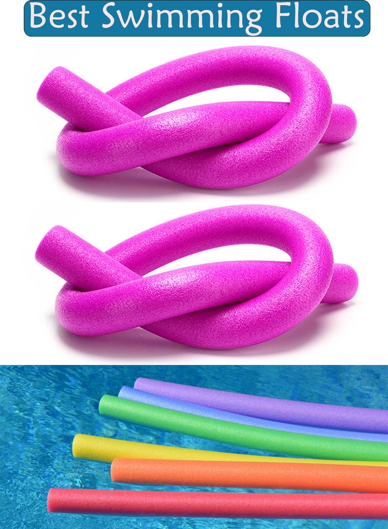 HAIZID Swim, Play, and Learn with Our Noodle Swimming Aid for Kids and Adults - Stay Afloat, Supportive and Safe - Bundle of 2-Pack - Image 1