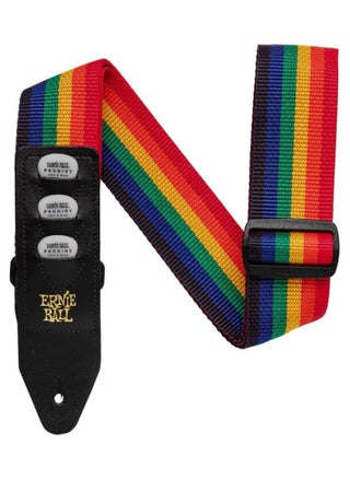 Ernie Ball Pickholder Polypro Guitar Strap, Rainbow (P04188) - pzsku/Z80CBC7E17071B10CE6E2Z/45/_/1730880887/1b4cb293-e211-4f92-9846-3f896c1534ab