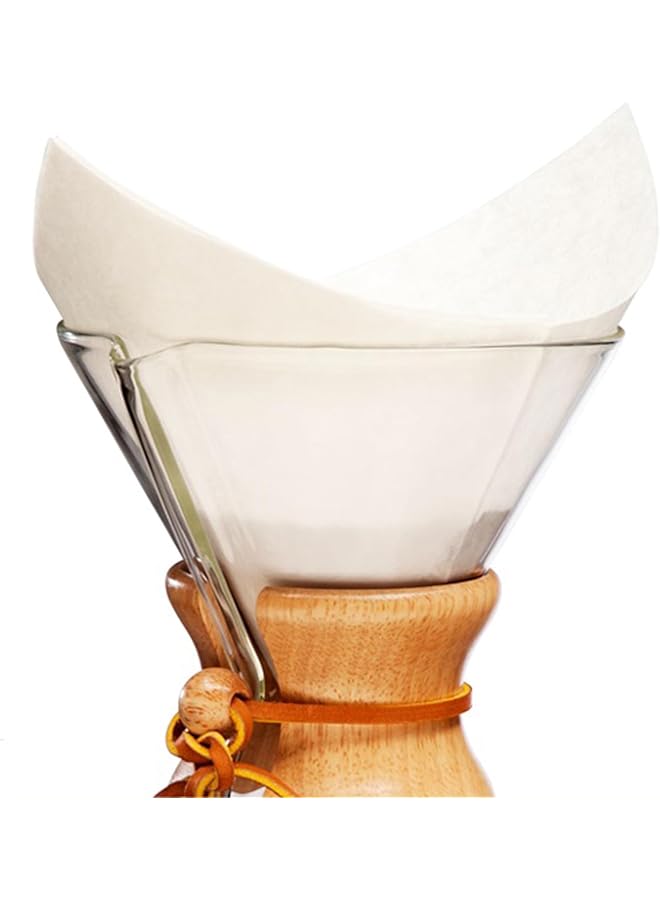 كيميكس مرشحات مربوطة مربعة مطوية مسبقًا 100 مرشح في كل عبوة - Image 1