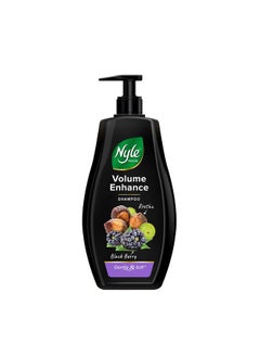 Nyle Naturals Volume Enhance Shampoo, With Blackberry, Reetha And Amla, Gentle & Soft Shampoo, Ph Balance And Paraben Free, For Men And Women, 800Ml  - Image 1