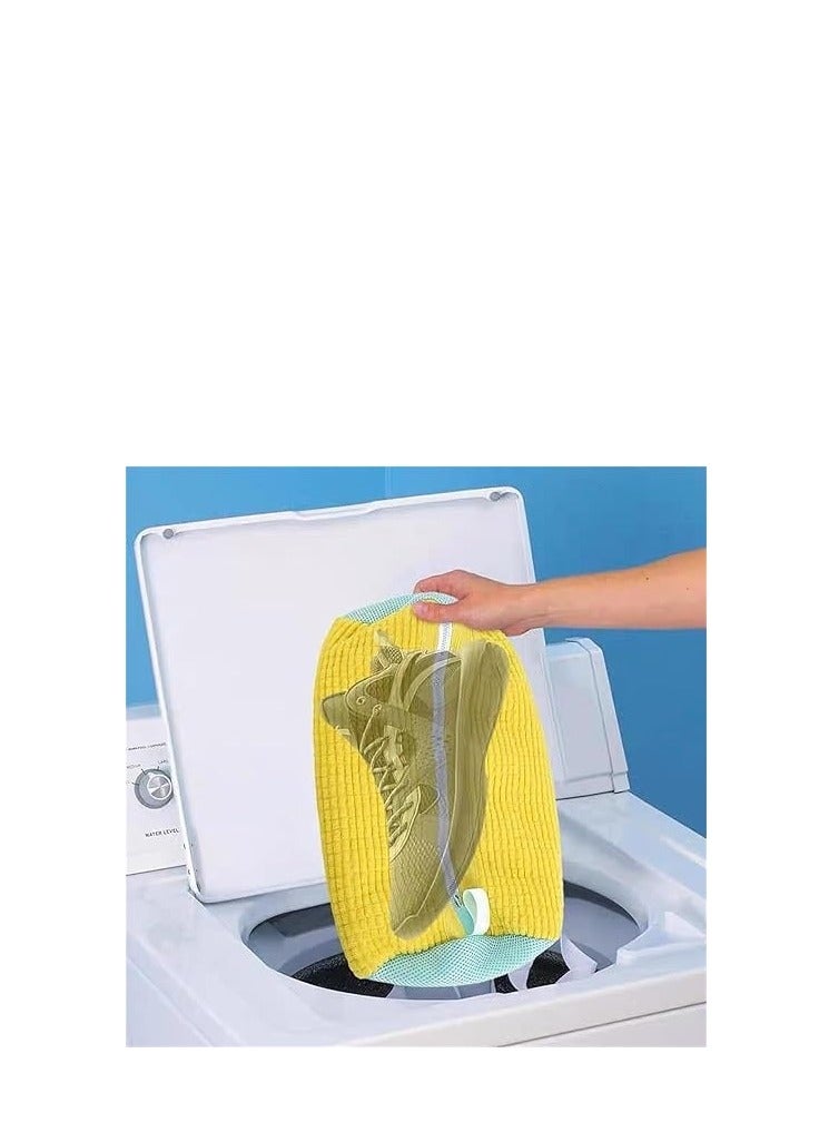 Durable and Reusable Zippered Shoe Wash Bag for Cleaning Shoes-051 - Image 1