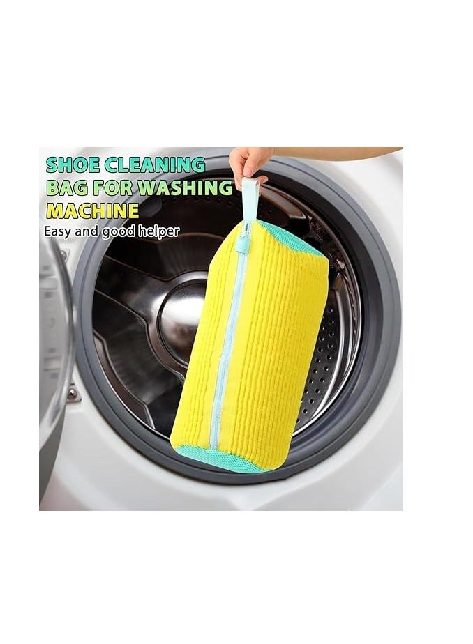 Durable and Reusable Zippered Shoe Wash Bag for Cleaning Shoes-051 - Image 2