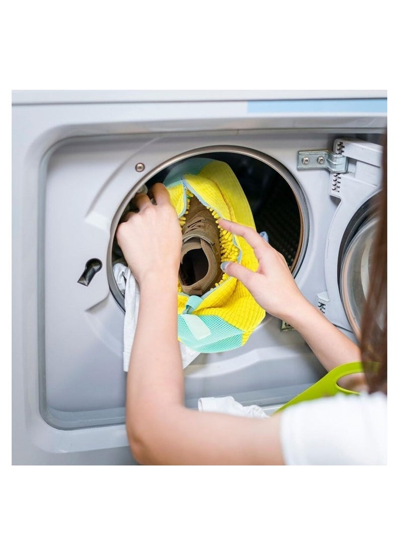 Durable and Reusable Zippered Shoe Wash Bag for Cleaning Shoes-051 - Image 5