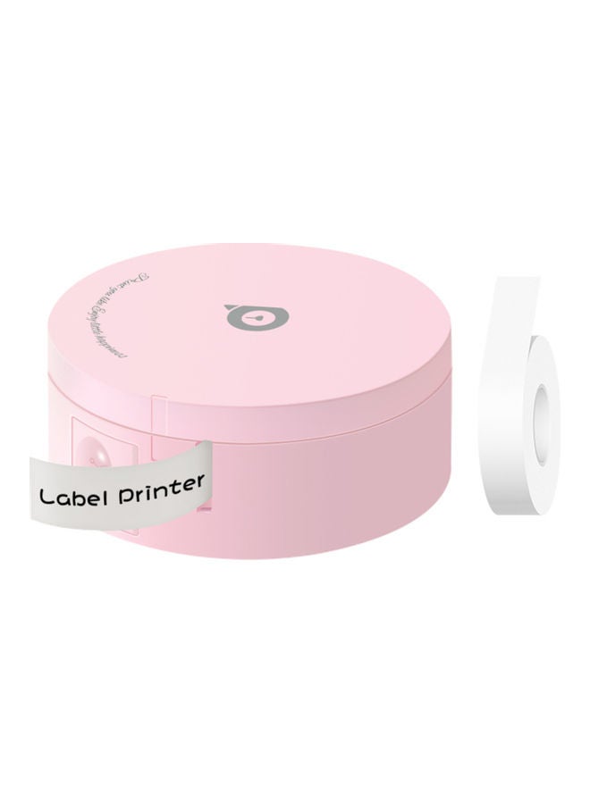 NIBEMINENT L1 Portable Thermal Label Mobile Printer Pink  - Image 1