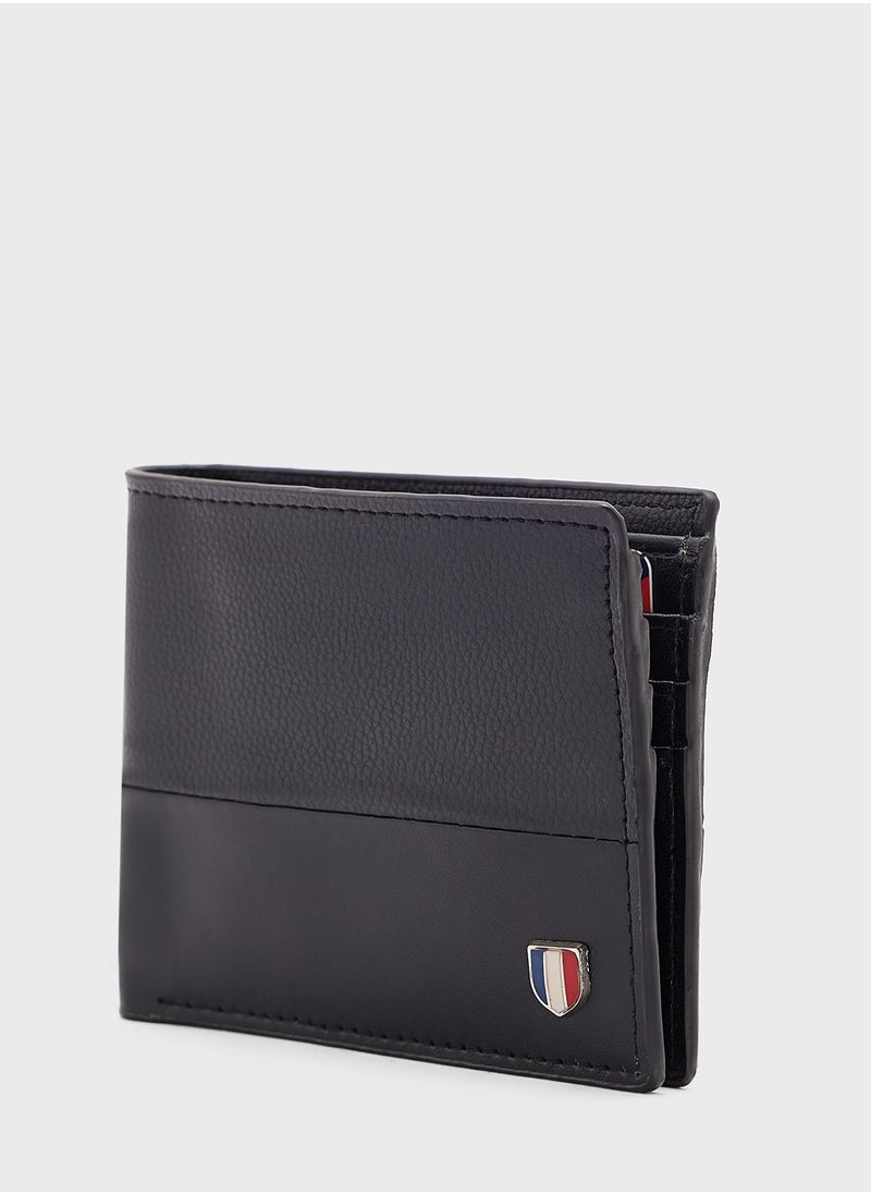 Robert Wood - Trim Detail Bi-Fold Wallet - Image 1