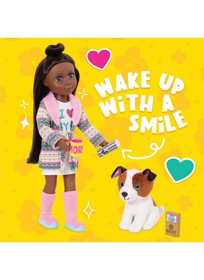 Glitter Girls - 14Inch Doll Style Bundle 3 Fashion Outfits Rainbow Jacket Catears Sweater Dress Clothes & Accessories Gg Fashion Pack 3 Years + - Image 1
