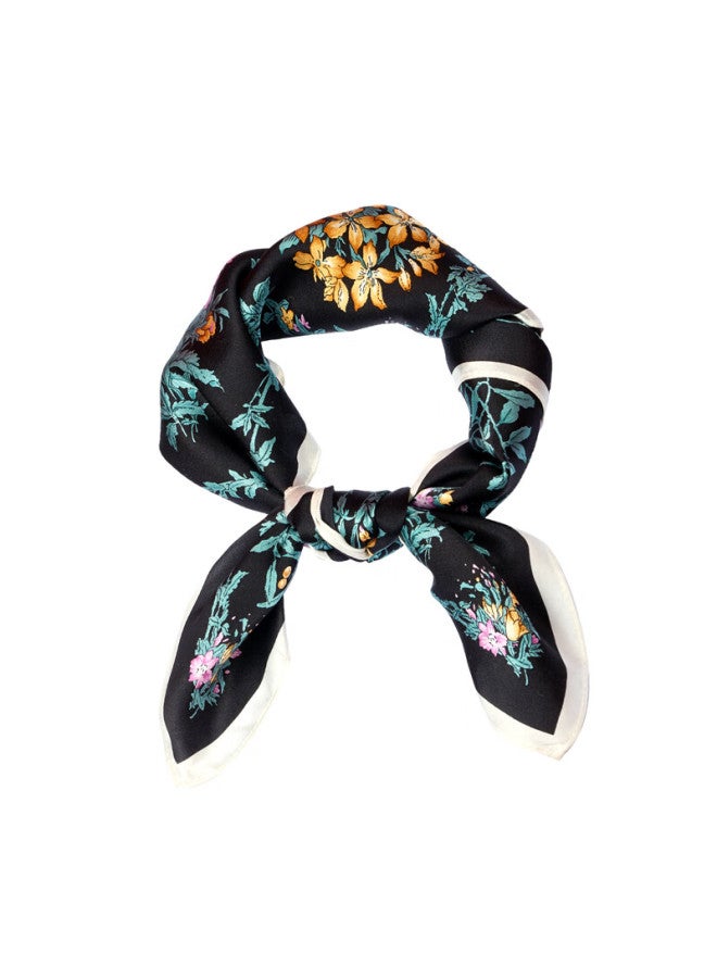 ZOOLER Jules Silk Scarf Women Mulberry Silk Luxury High-end Square Scarf Practical Mother's Day Birthday Gift For Mom Elders - Image 2