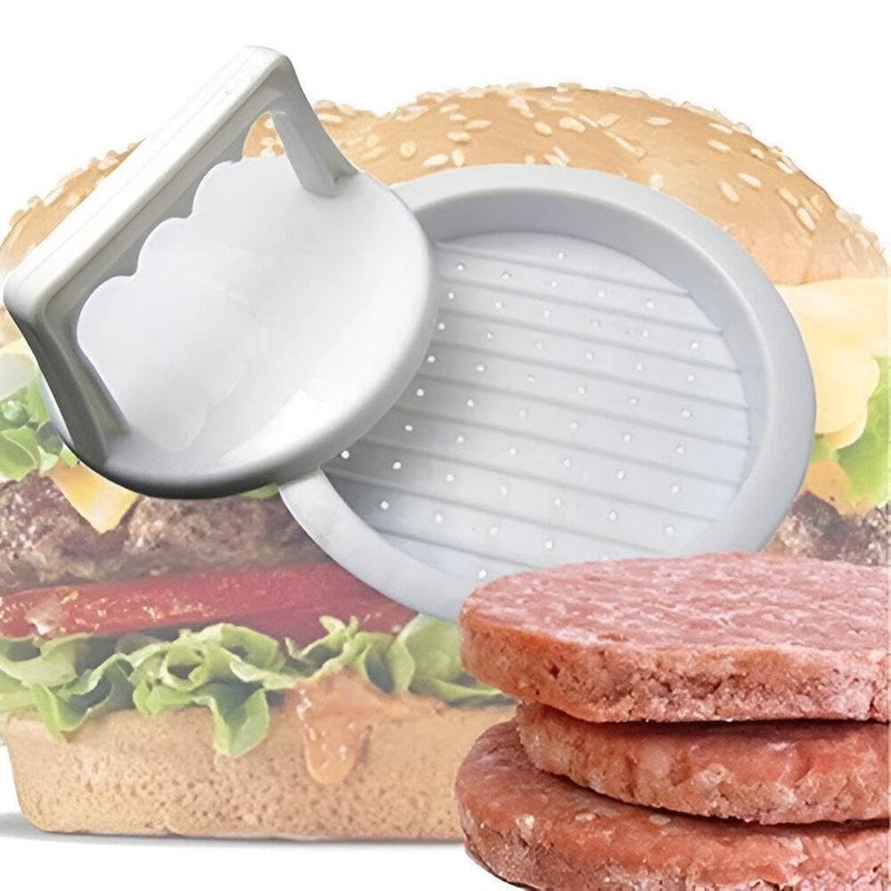 Stuffed Patty Press - Design delicious filled burger patties quickly. This user-friendly kitchen gadget is essential for indoor grilling enthusiasts and outdoor adventurers seeking perfect meal prepar - Image 1