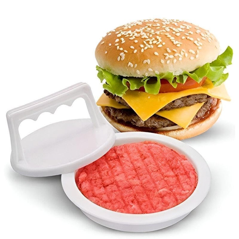 Stuffed Patty Press - Design delicious filled burger patties quickly. This user-friendly kitchen gadget is essential for indoor grilling enthusiasts and outdoor adventurers seeking perfect meal prepar - Image 2