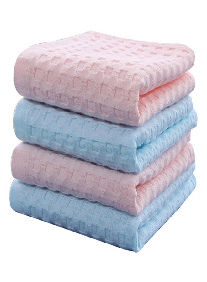 Fashiol Women's and Kid's Soft Cotton Towel Hankies Multicolour - Set of 6 (Size 10.5 x 10.5 inch) - Image 5
