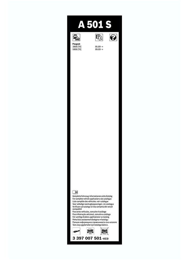 بوش - طقم مساحات A 501 S ايروتوين امامية متخصصة مقاس 32 - 27 - Image 1