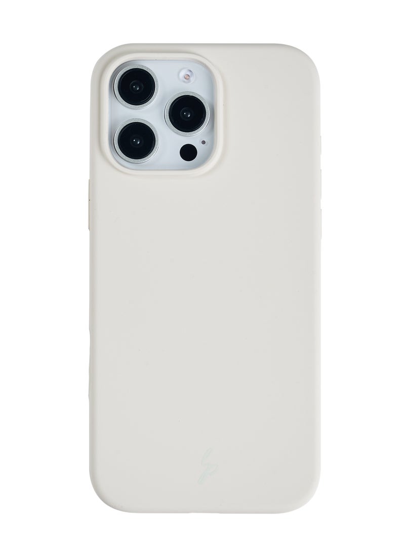 Le Prius Shiva Series Built-in Magnets Premium Quality Protective Phone Case Compatible with iPhone 16 Pro, Full Shockproof Protection, Slim Durable Cover, MagSafe Compatible, Comfortable Grip, Stylish Premium Design for Men and Women - Beige - Image 1