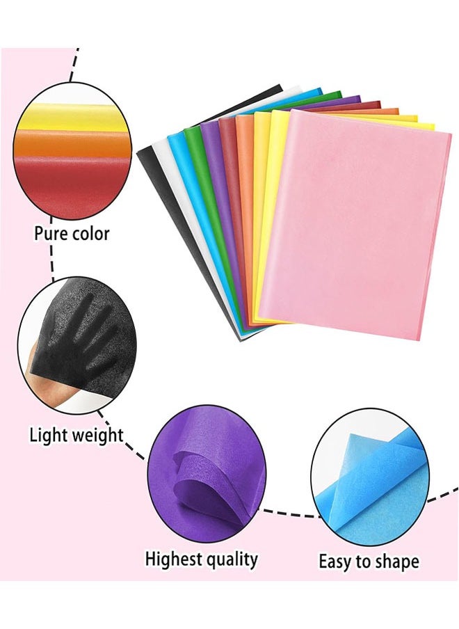 Generic Gift Tissue Paper, 100 Sheets Gift Wrapping Paper Craft Tissue Paper for Flower Artworks Crafts Holiday Party Decoration-10 Assorted Colors, 20 x 14.5 Inch  - Image 3