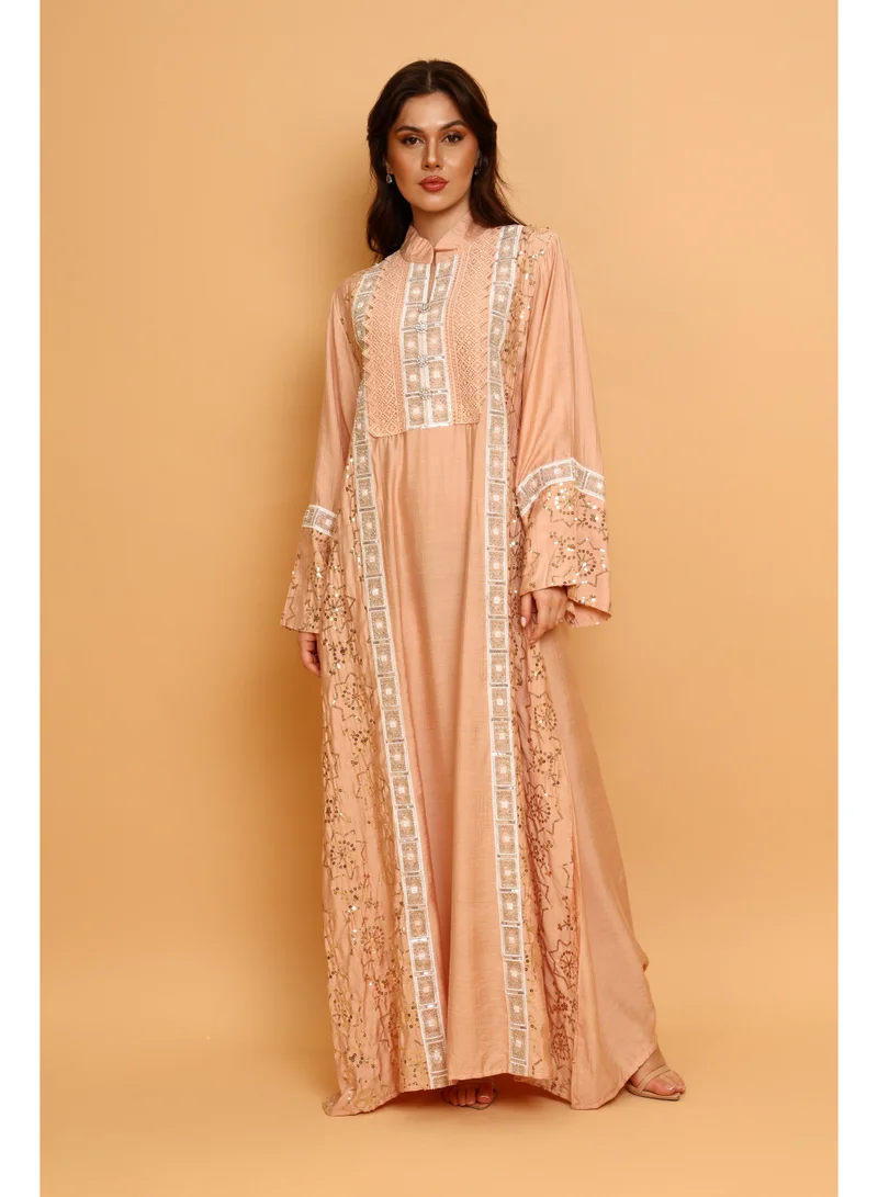 IKKXA  IKKXA Fusayfisa IK6039 Peach for Women | Best Price UAE