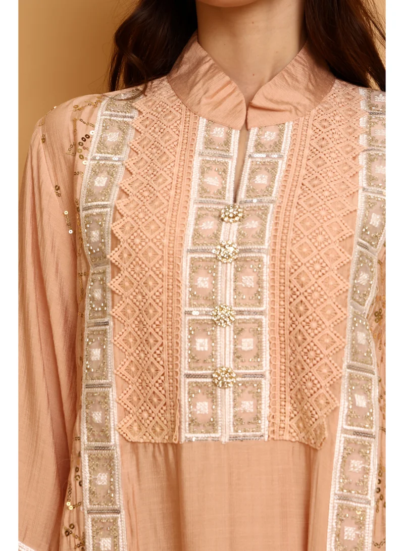 IKKXA IKKXA Fusayfisa IK6039 Peach